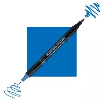 Pisak Kuretake Kurecolor Fine & Brush For Manga 367 Dull Blue