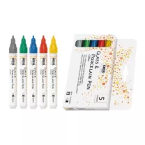 Pisaki Do Porcelany Kreul Glass & Porcelain Pen Glitter Medium 5 Marker 16530