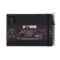 Szkicownik Sakura Sketchbook Note 140 gsm 21 x 15 cm Black 94141004