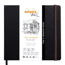 Szkicownik Rhodia Touch Pen & Inkwash Book 200 Gsm 21 x 21 cm 116127C