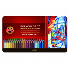 Kredki Koh-I-Noor Polycolor 72 Metal Box 3827