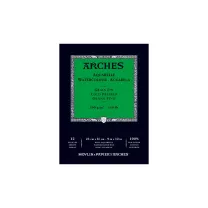 Blok Akwarelowy Arches Cold Press Natural White 300 gsm 23 x 31 cm 12 ark. A1795092