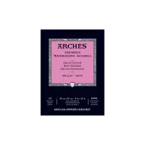 Blok Akwarelowy Arches Hot Press Natural White 300 gsm 23 x 31 cm 12 ark. A1795097