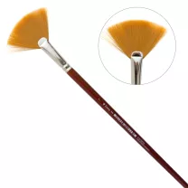 Pędzel do Farb Akrylowych Lineo 342 Wachlarz Golden Toray 7