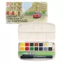 Farby Kuretake Gansai Tambi Portable 14 Color set MC30-1