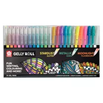 Długopisy Żelowe Sakura Gelly Roll Mix 24 POXPGBMIX24