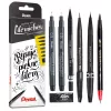 Zestaw do Liternictwa Pentel Komplet 7 Narzędzi Zestaw-7