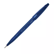 Brush Pen Pentel Brush Sign Pen Blue Black SES15C-CA