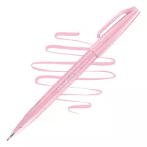 Brush Pen Pentel Brush Sign Pen Pale Pink SES15C-P3