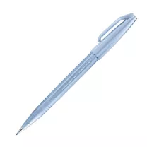 Brush Pen Pentel Brush Sign Pen Grey Blue SES15C-S3