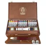 Farby Olejne Schmincke Mussini Large Wooden Box Set 70615
