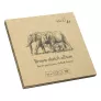 Szkicownik SMLT Art Sketchbook Natural Brown 135 gsm 28 Ark. Słonie 14 x 14 cm FB-32(135)/NTB