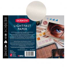 Blok do Rysowania Derwent Lightfast Paper 300 gsm Hot Pressed 25,4 x 17,8 cm 20 ark. 2305831