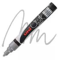 Marker Kredowy Uni Chalk Marker 1,8-2,5 mm PWE-5M Silver