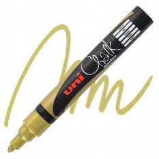 Marker Kredowy Uni Chalk Marker 1,8-2,5 mm PWE-5M Gold