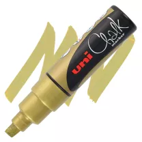 Marker Kredowy Uni Chalk Marker 8 mm PWE-8K Gold
