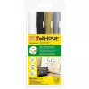 Markery Kuretake Fabricolor do Tkanin 4 szt  PFC-20/4VMT