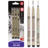 Cienkopisy Sakura Pigma Micron 3 Blister 0.5  0.8  Free Pn BLXSDK3BS