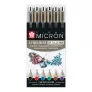 Cienkopisy Sakura Pigma Micron 6 x 05 mm Basic Colours POXSDK056A