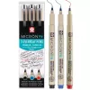 Pisaki Sakura Pigma Micron Pn 3 Office Set POXSDKPN3A