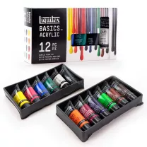Farby Akrylowe Liquitex Basics Acrylic Color Set 12 x 22 ml 3699403