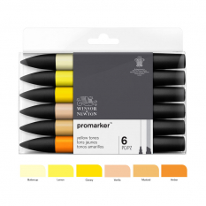 Promarker Winsor & Newton 6 Yellow Tones 0290157