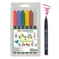 Pisaki Kuretake Fudebiyori 6 set CBK-55N/6V