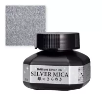 Tusz Kuretake Mica Ink 60 ml Silver BA3026