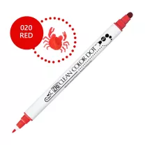 Pisak Kuretake Clean Color Dot 020 Red
