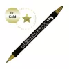 Pisak Kuretake Clean Color Dot Metallic 101 Gold