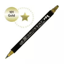 Pisak Kuretake Clean Color Dot Metallic 101 Gold