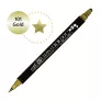 Pisak Kuretake Clean Color Dot Metallic 101 Gold