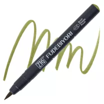 Brush Pen Kuretake Fudebiyori 043 Olive Green