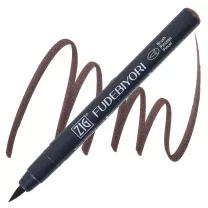 Brush Pen Kuretake Fudebiyori 062 Dark Brown