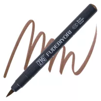 Brush Pen Kuretake Fudebiyori 065 Mid Brown
