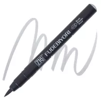 Brush Pen Kuretake Fudebiyori 091 Light Gray