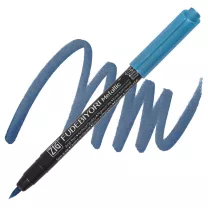 Brush Pen Kuretake Zig Fudebiyori Metallic 125 Blue
