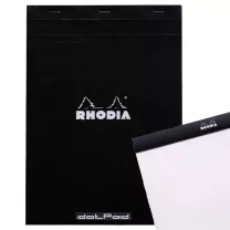 Blok Rhodia Basics N°18 80 Gsm 80 Ark. A4 Dot Black 18559