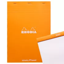 Blok Rhodia Basics N°18 80 Gsm 80 Ark. A4 Dot Orange 18558