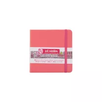 Szkicownik Talens Art Creation 140 gsm Coral Red Cover 12 x 12 cm 9314314M