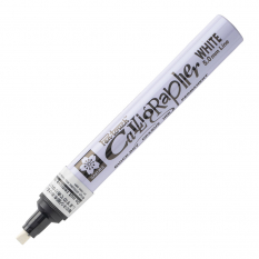 Marker Olejny Sakura Pen Touch Calligrapher Medium 5 mm Biały XPFKC50