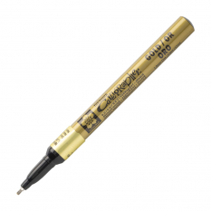 Marker Olejny Sakura Pen Touch Calligrapher Fine 1,8 mm Złoty XPSKCDC50
