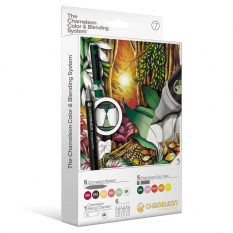 Markery Chameleon Markers Color & Blending System Set 7 Cs6607uk