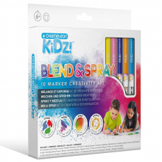 Zestaw Kreatywny Dla Dzieci Chameleon Kidz Blend & Spray 10 Marker Creativity Kit Ck1201uk