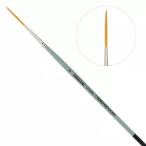 Pędzel Renesans 1010RL Złoty Syntetyk Rigger 0