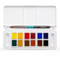 Farby Akwarelowe Daler Rowney Aquafine Travel Set 12 Plastic Box 131900001