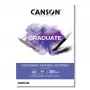 Blok Canson Graduate Mixed Media White 200 gsm A4 21 x 29,7 cm 20 ark. 400110377