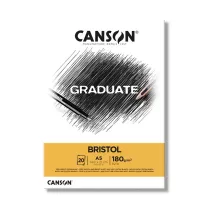 Blok Canson Graduate Bristol 180 gsm A5 14,8 x 21 cm 20 ark. 400110382