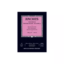 Blok Akwarelowy Arches Hot Press Natural White 300 gsm 26 x 36 cm 12 ark. A1795098