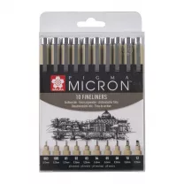 Cienkopisy Sakura Pigma Micron 10 Fineliners Poxsdk10a